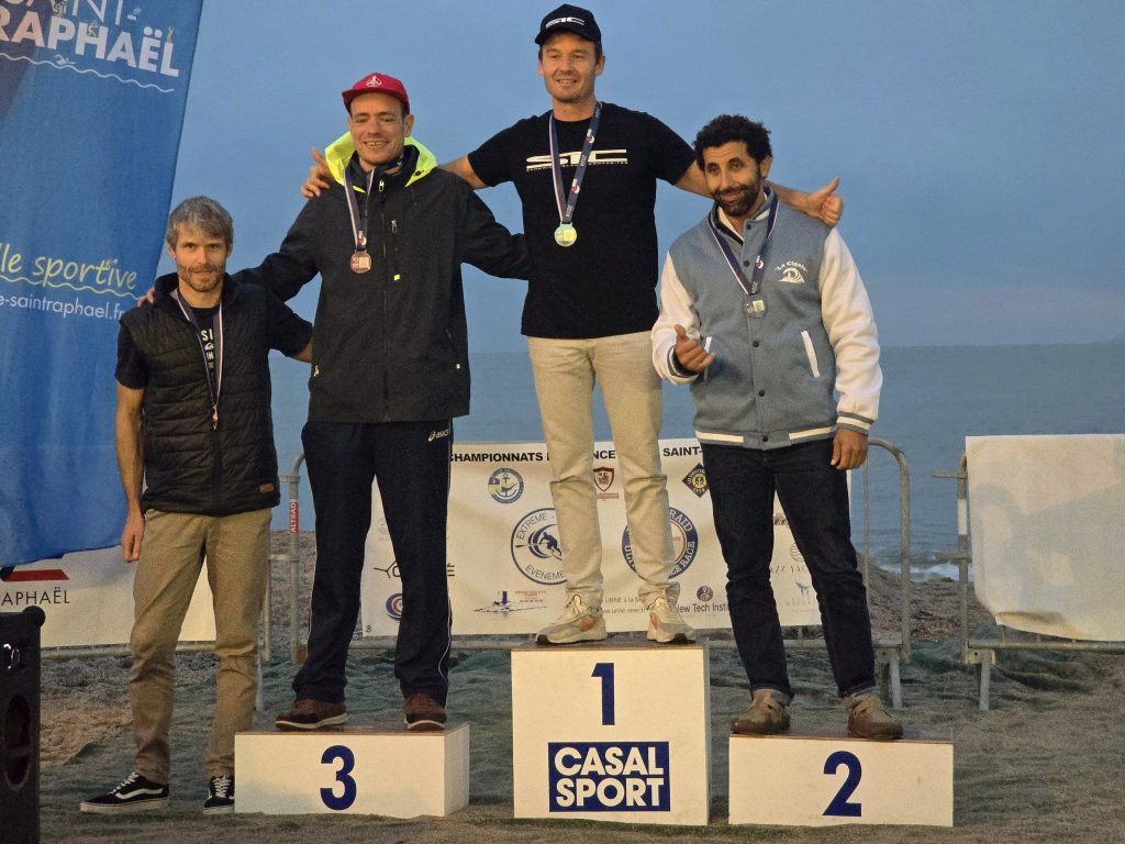 Troisième place catégorie Tandem aux Championnats de France d'Ultra longue distance 2024 pour Mathieu Bernard et Ronan Appriou. 