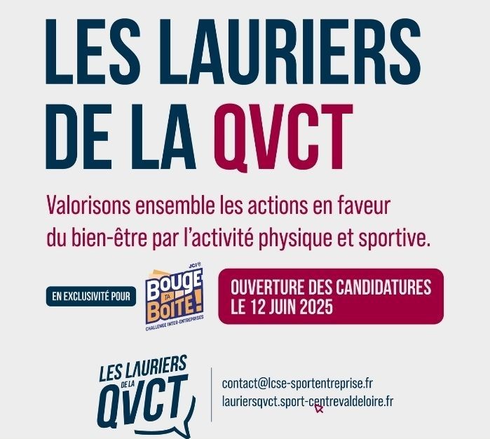 Les lauriers de la QVCT sont un trophée mettant en lumière les bonnes pratiques.
