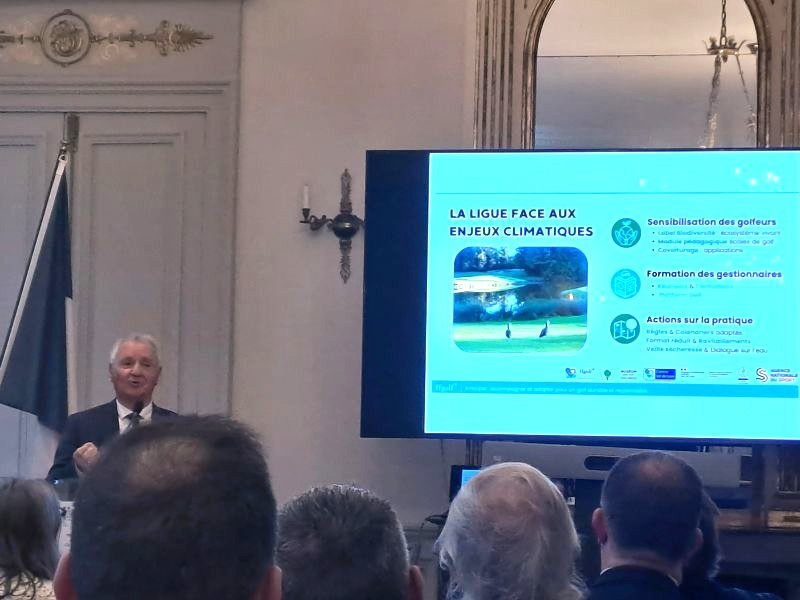 
Le golf utilise déjà l'intelligence artificielle dans sa gestion de l'eau et des intrants.