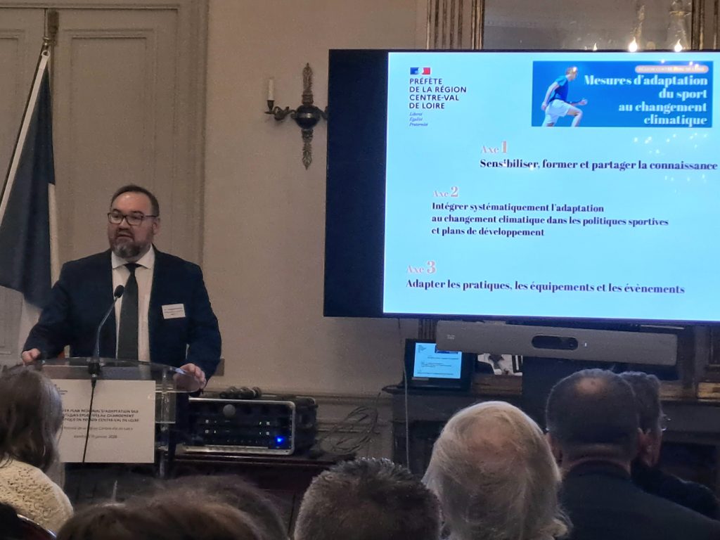 Rodolphe Legendre a présenté les cinq mesures du plan. 