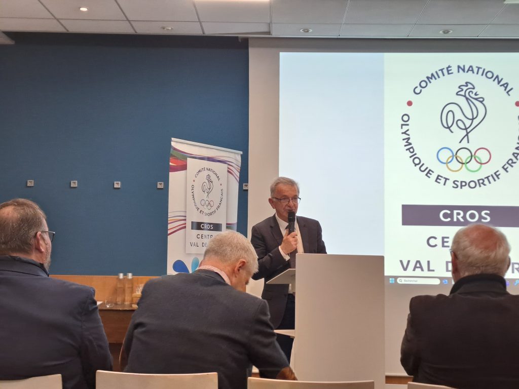 
François Bonneau, président de la Région Centre-Val de Loire et de la Conférence Régionale du Sport.