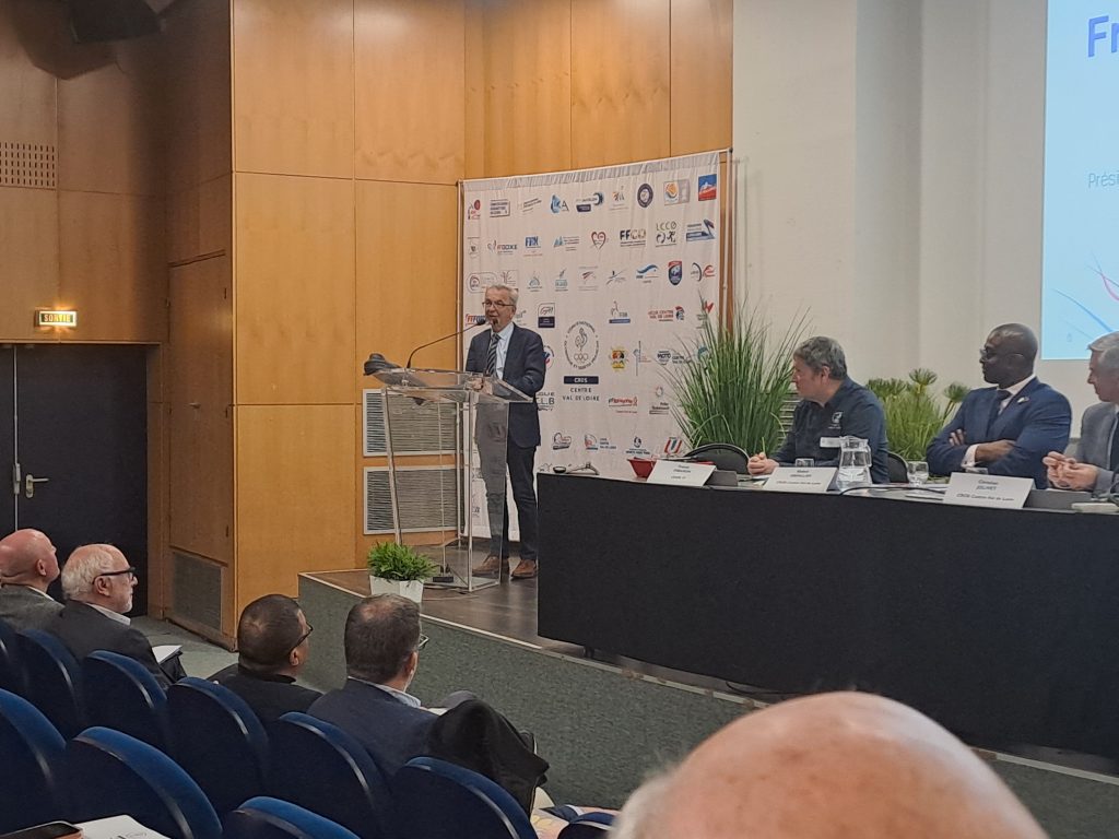 François Bonneau, président de la Région et de la Conférence Régionale du Sport.