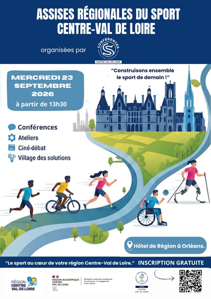affiche des Assises régionales du Sport